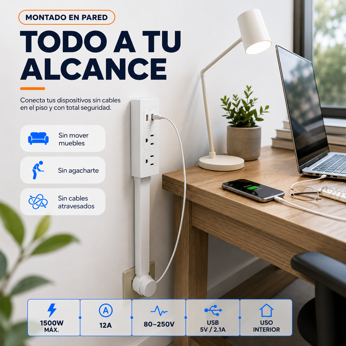 Extensor Tomacorriente