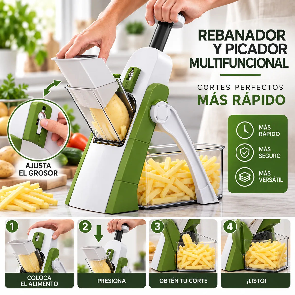 picador de hortalizas profesional